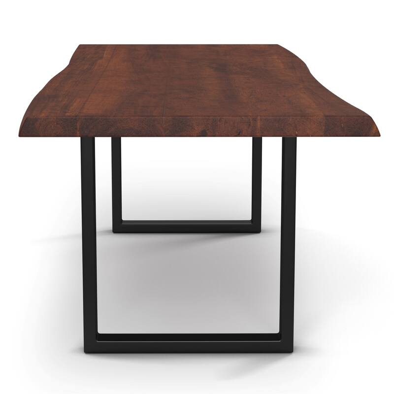 Urbia Brooks Solid Acacia Dining Table - U Base