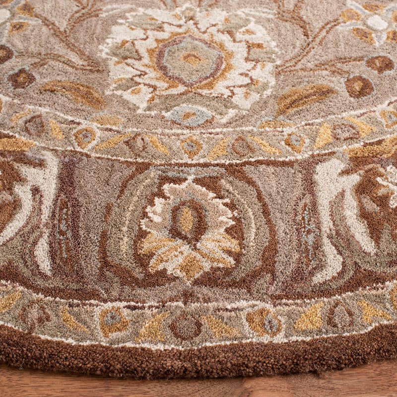 SAFAVIEH Handmade Anatolia Katja Traditional Oriental Hand-spun Wool Rug