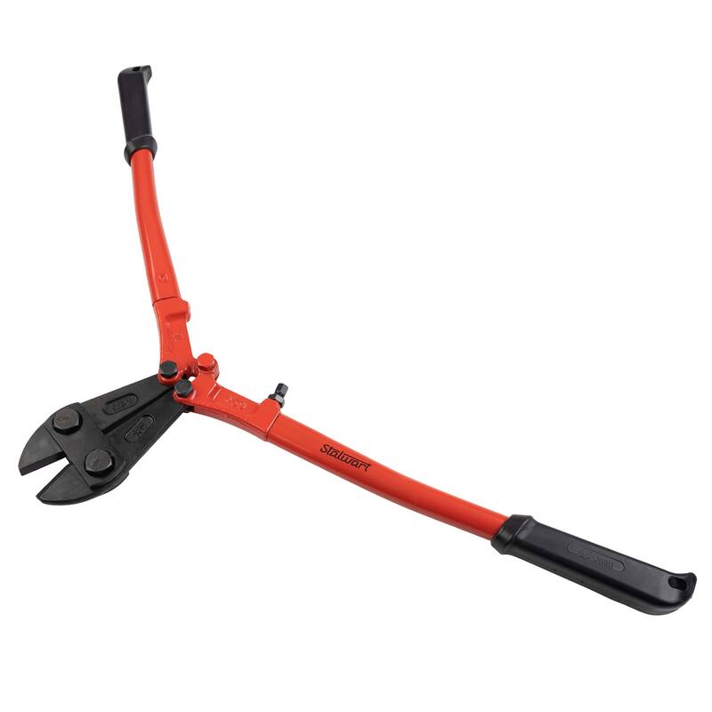 Bolt Cutter - Drop Forged Hardened Alloy Steel Cutter with Ergonomic Grips - Cuts Chains, Wires, Bolts, Locks by Stalwart