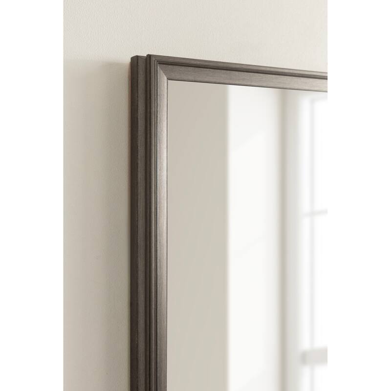 Kate and Laurel Colette Rectangle Bathroom Wall Mirror