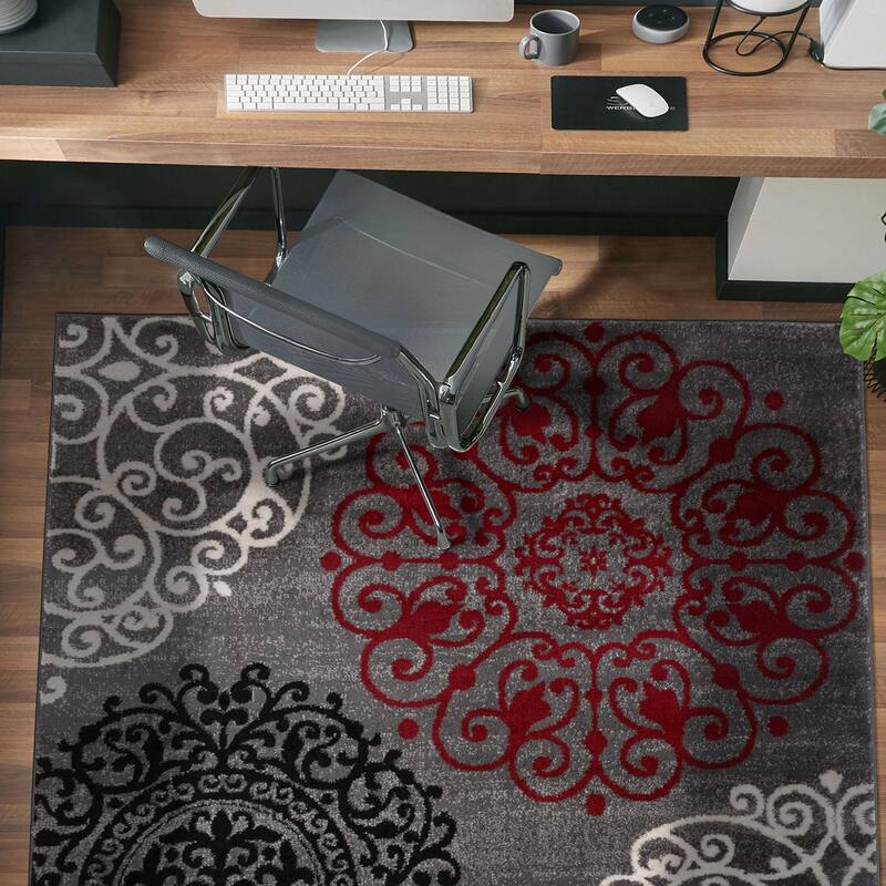 World Rug Gallery Floral Area Rug