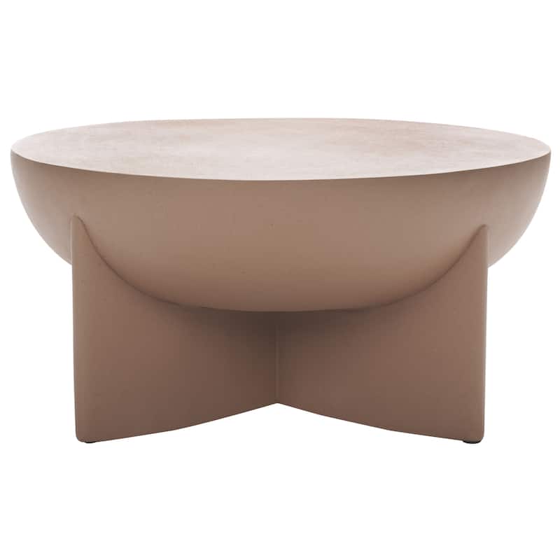 SAFAVIEH Devan Coffee Table (Fully Assembled) - 30"W x 30"D x 14"H