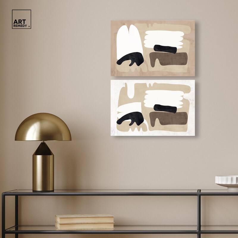 Sandera Set Canvas Set of 2 by Art Remedy, Gallery Wrapped