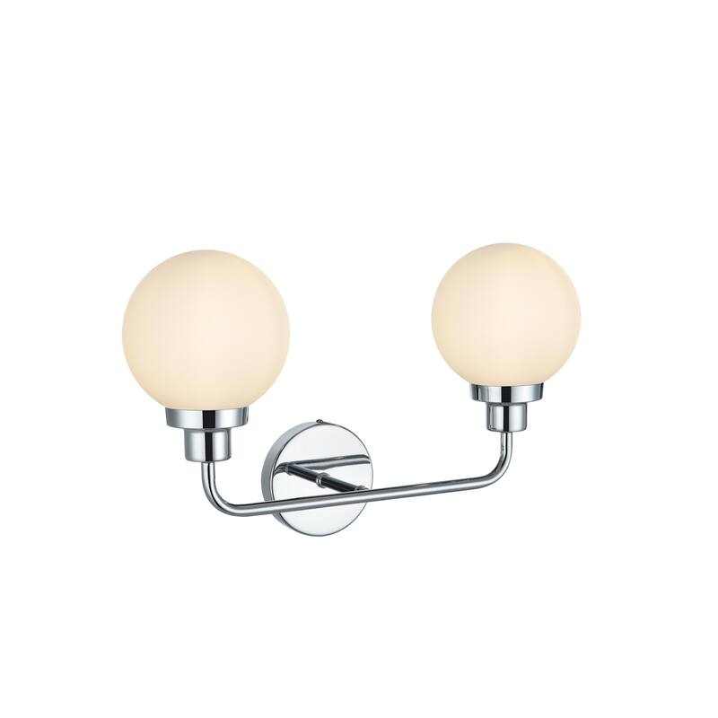 Elegant Lighting LD7032W19 Hanson 2 Light 19" Wide Vanity Light