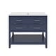 preview thumbnail 53 of 56, Christopher Knight Home - Eric 36" Bathroom Vanity with Ceramic Sink