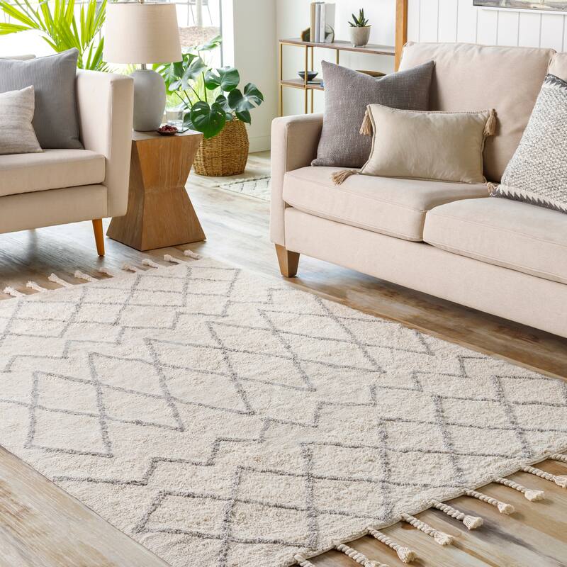 Artistic Weavers Rabat Hand Loomed Moroccan Cotton Rug