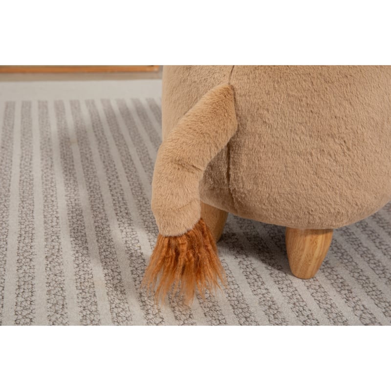 Home 2 Office Kids Lion Animal Sorage Ottoman Stool