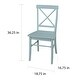 preview thumbnail 19 of 21, Simple Living Albury Dining Chairs (Set of 2)