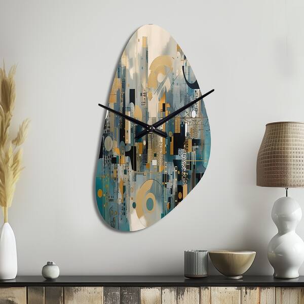 Designart - Transcending Reality V - Abstract Landscapes Large Wall ...
