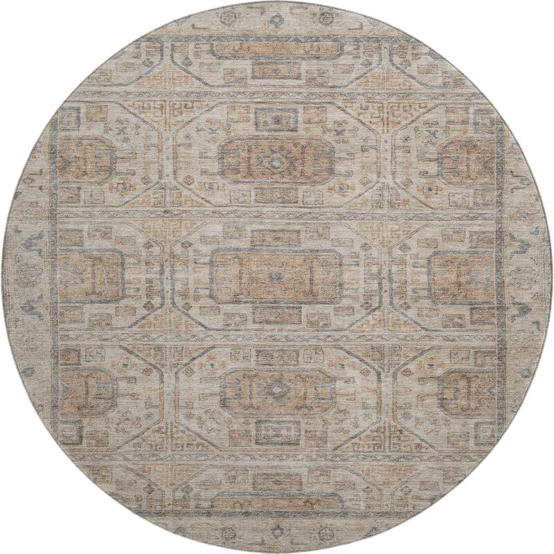 Premium Washable Super Soft Traditional Medallions Mayfield Rug