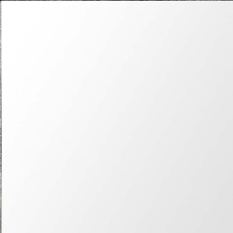 HomeRoots 26" Gray Framed Bathroom Vanity Mirror - 21.50 in. x 25.50 in. x 1.75 in.