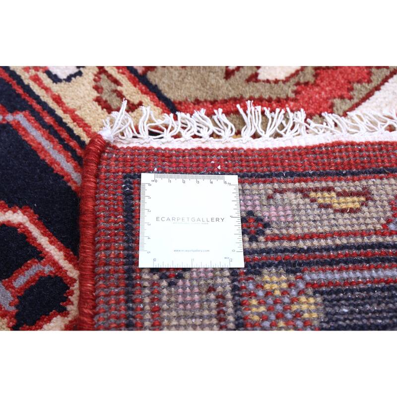 ECARPETGALLERY Hand-knotted Serapi Heritage Red Wool Rug - 8'9 x 11'9