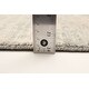 preview thumbnail 6 of 7, ECARPETGALLERY Hand-knotted Mystique Light Grey Wool Rug - 5' x 5' 1"