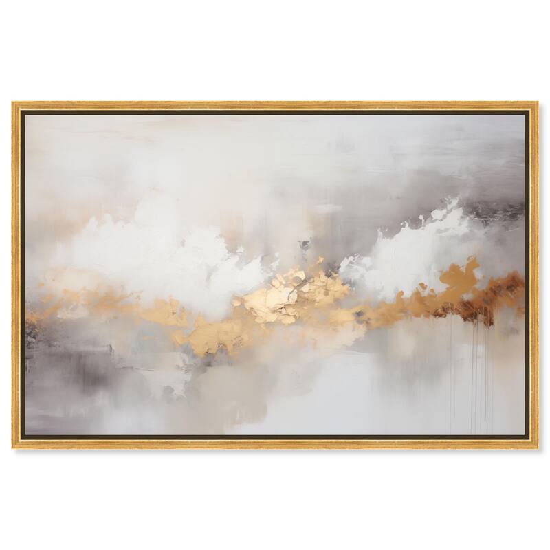 Golden Hour I Canvas by Art Remedy - 36" x 24" - Gold