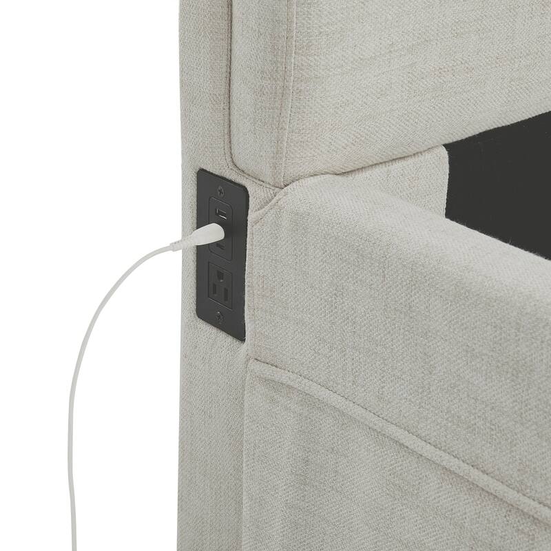 Canton Upholstered Queen Size Storage Bed