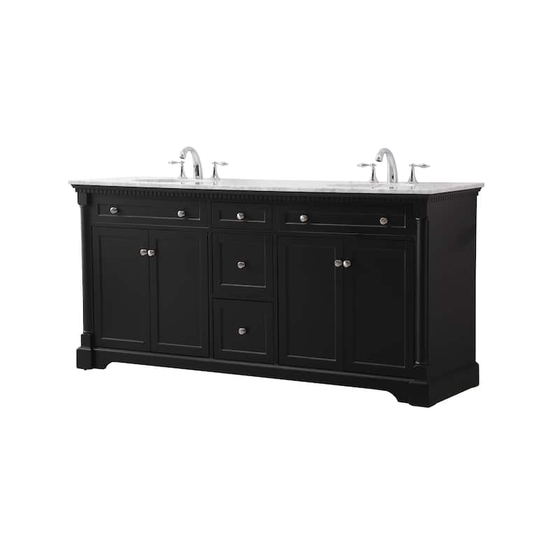 Petal 60 - 72 Inch Double Bathroom Vanity
