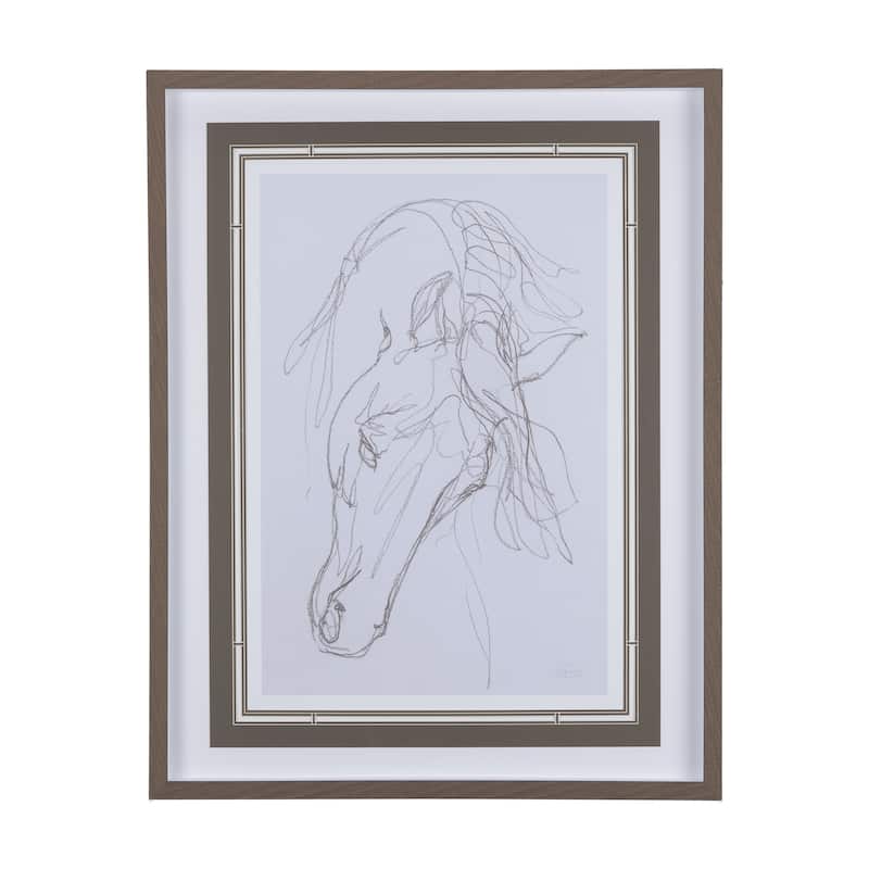 Andalusian I Framed Art Print
