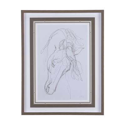Andalusian I Framed Art Print