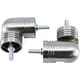 preview thumbnail 12 of 40, MERIVILLE Hinged Elbow Connector - Designed for Bay Window Curtain Rods or Corner Drapery Rods up to 1-inch Diameter