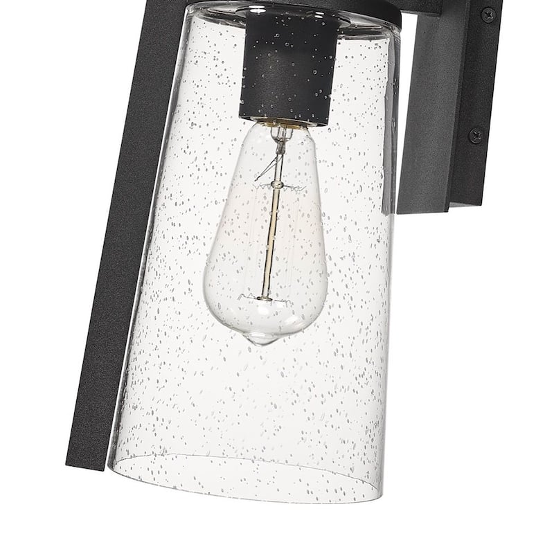 Artcraft Portofino - 1-Light Outdoor Wall Light - Black