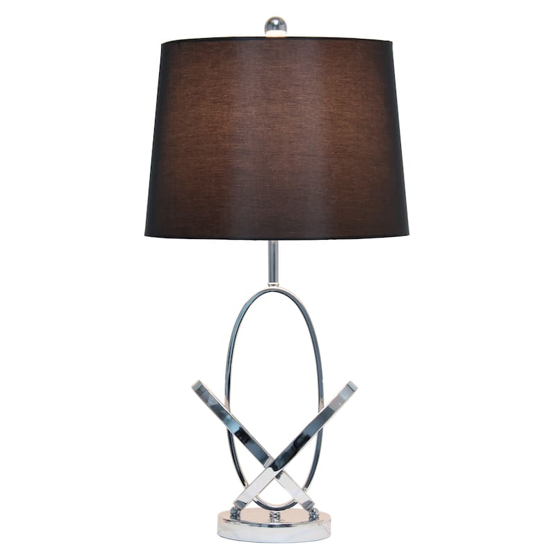 Lalia Home 27.25" Glossy State-of-the-Art Modern Entwined Table Lamp - 27.25