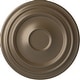 preview thumbnail 8 of 122, 24 3/8"OD x 1 1/2"P Traditional Ceiling Medallion Warm Silver