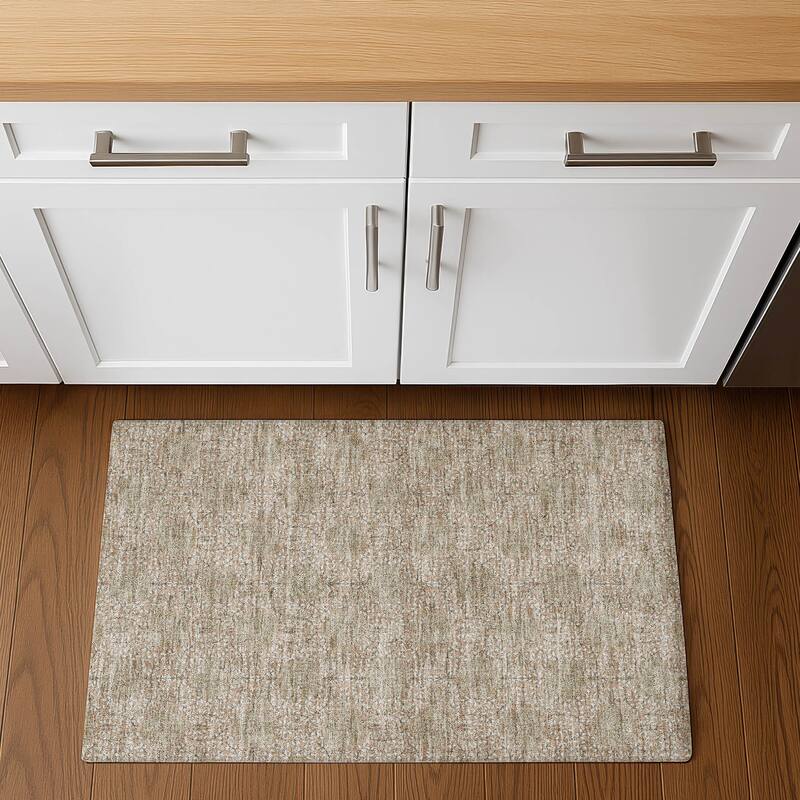 Premium Washable Super Soft Casual Imprints Mayfield Rug - Copper - 1'8" x 2'6"