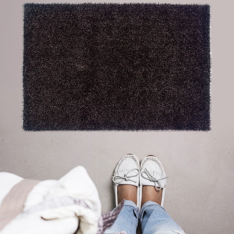 Linon Confetti Collection Shag Rug