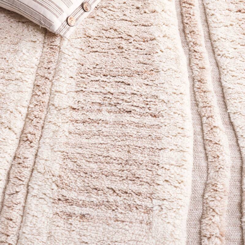 SAFAVIEH Handmade Vermont Cinnamon Transitional Wool Rug