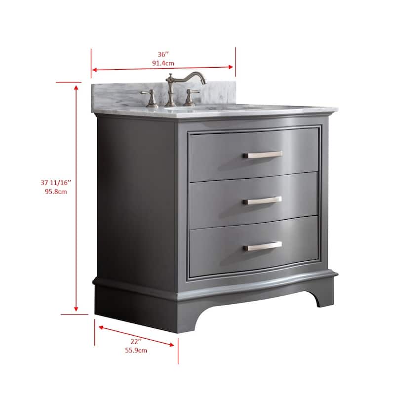 Sudio Design Monroe 36" Bathroom Vanity