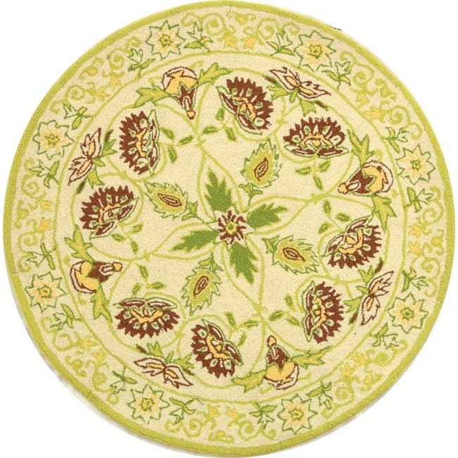 SAFAVIEH Handmade Chelsea Alecsandra French Country Wool Rug