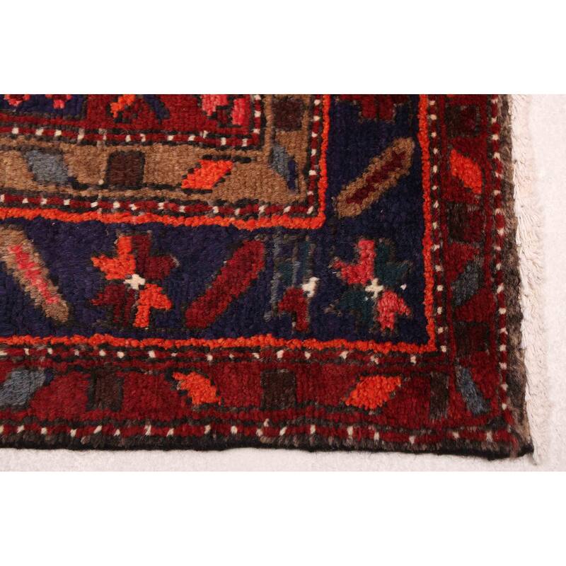 ECARPETGALLERY Hand-knotted Andelz Dark Red Wool Rug - 3'3 x 6'8