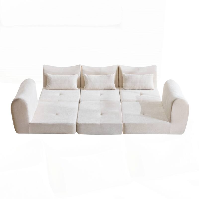 Modular Cloud Sofa, Convertible Folding Sofa Bed