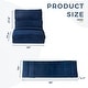 preview thumbnail 1 of 6, Folding Sofa Bed,Sleeper Sofa Chair Bed Upholstered Sofa Couches Blue - Small