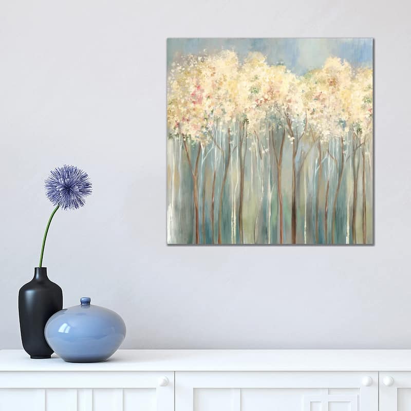 iCanvas "Bright Light City" by Allison Pearce Canvas Print - 18x18x1.5