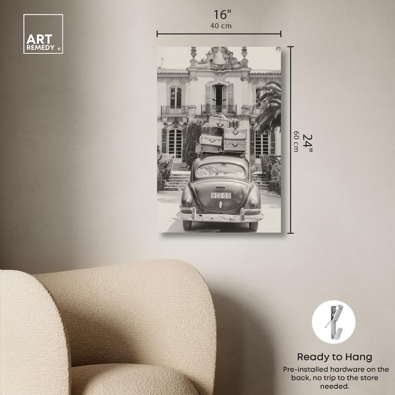 Ready for Vacation Canvas by Art Remedy, Gallery Wrapped