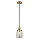 Option Antique Brass / Silver Plated Mercury Shade