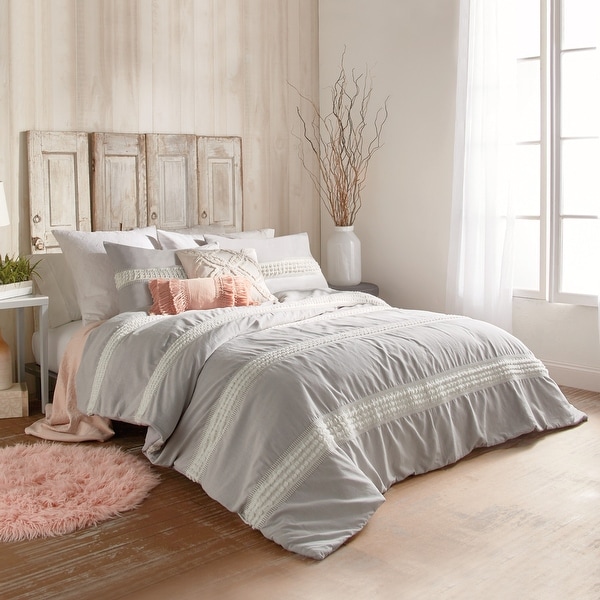 Mae Tufted Cotton Dot Comforter and Sham Set. Opens flyout.