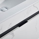 preview thumbnail 15 of 109, Fine Fixtures - Wall Mount Bathroom Vanity And Sink, Knob Free Design - Alpine Collection -