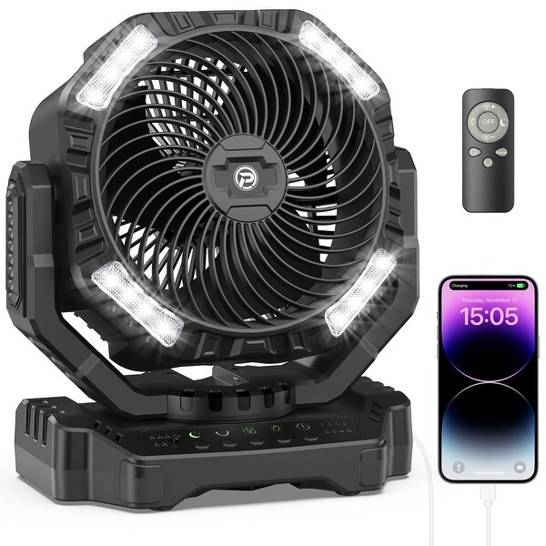 large tent fan