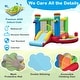 preview thumbnail 7 of 7, Music-Themed Kids Inflatable Castle Bounce House, Blower Not Included - 116" x 114" x 75"