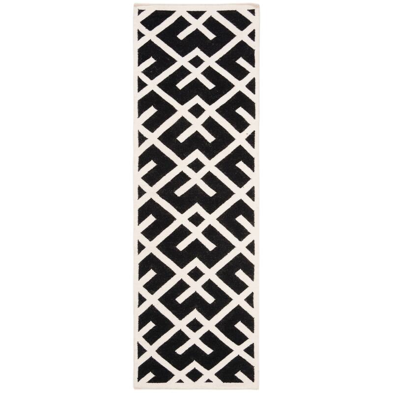 SAFAVIEH Handmade Flatweave Dhurries Eildine Modern Moroccan Wool Rug