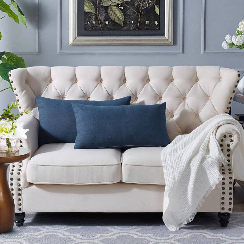 Cotton Decorative Throw Pillow Cover (set of 2), NO INSERT