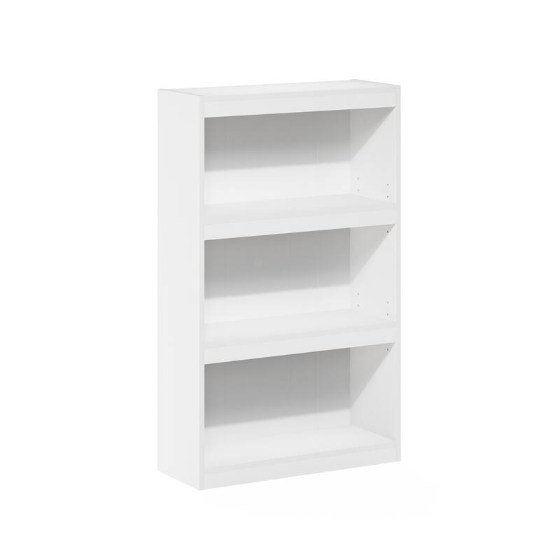 Furinno JAYA Enhanced Home Bookcase 3-Tier Adjustable Bookshelf