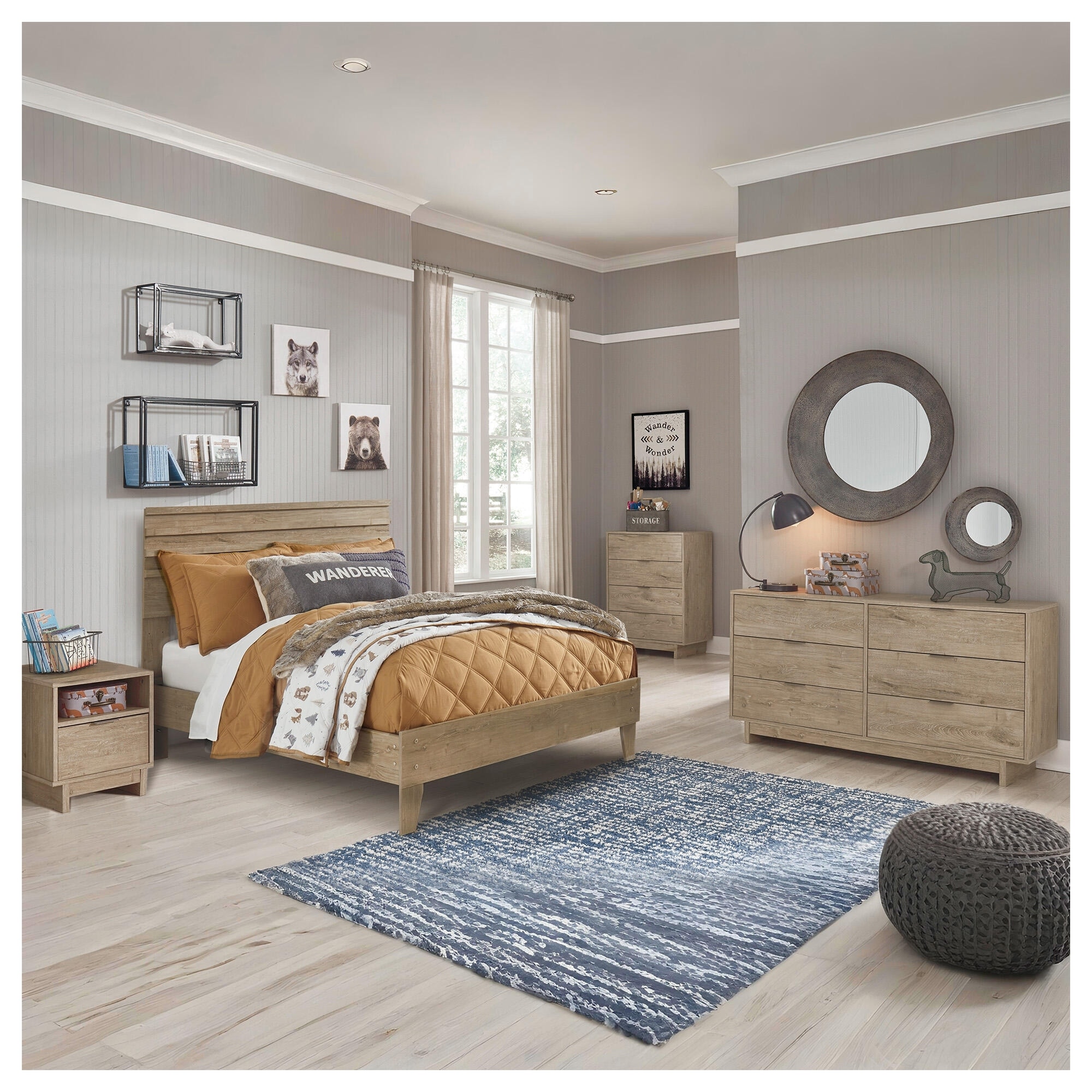 signature design by ashley oliah brown woodgrain dresser Reviews for Signature DESIGN BY ASHLEY Oliah Brown 6 Drawer 59 in. Dresser | Pg 1