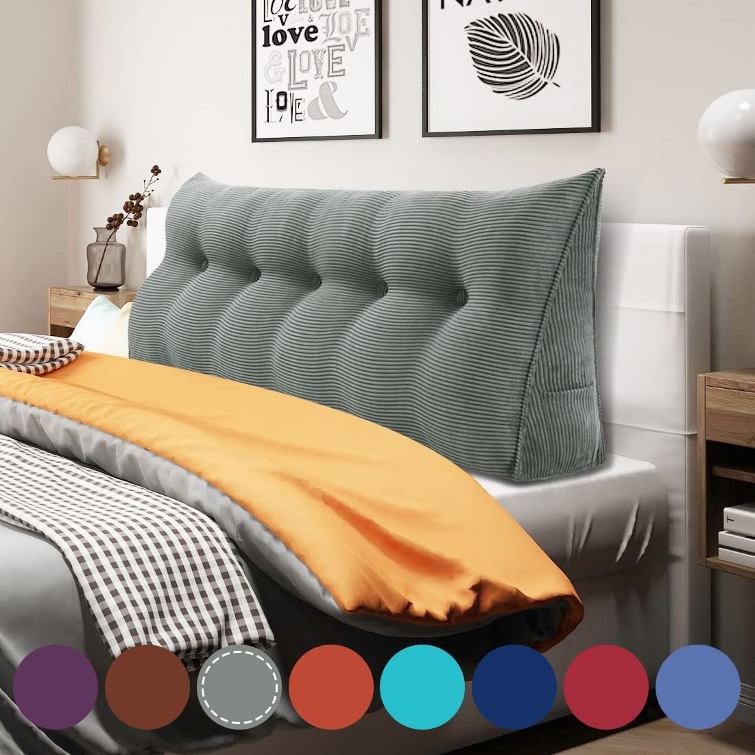 Bed bath beyond foam wedge bolster pillow cheap