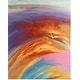 preview thumbnail 20 of 18, Nourison Prismatic Modern Abstract Sunset Watercolor Area Rug