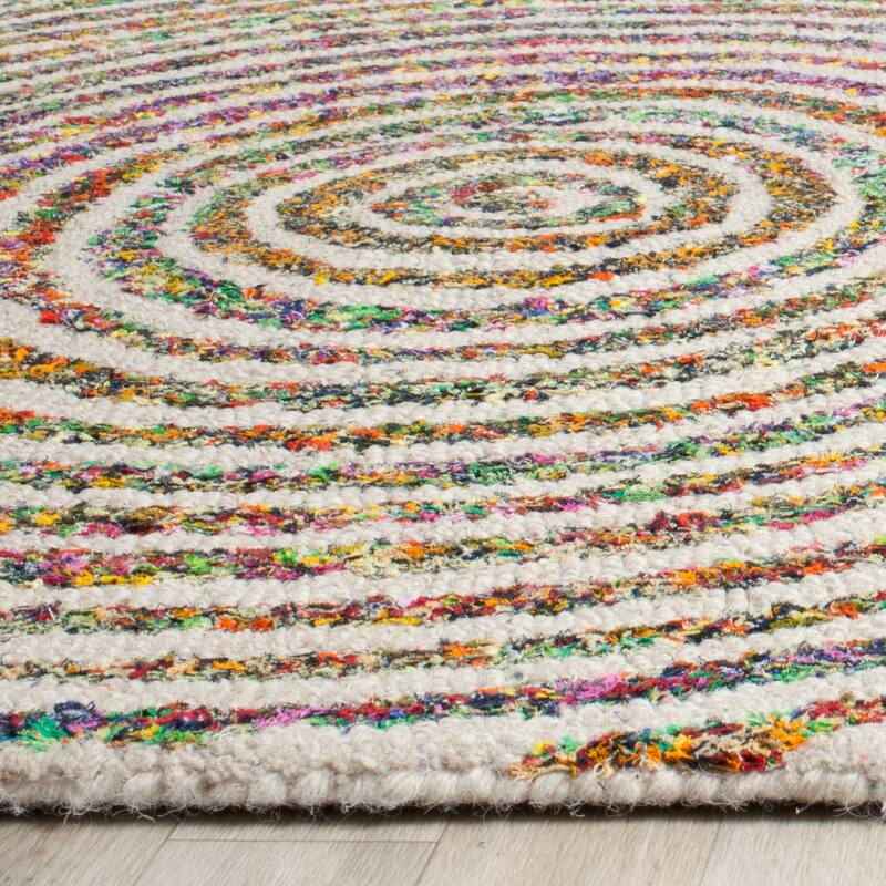 SAFAVIEH Handmade Nantucket Drahomira Contemporary Cotton Rug
