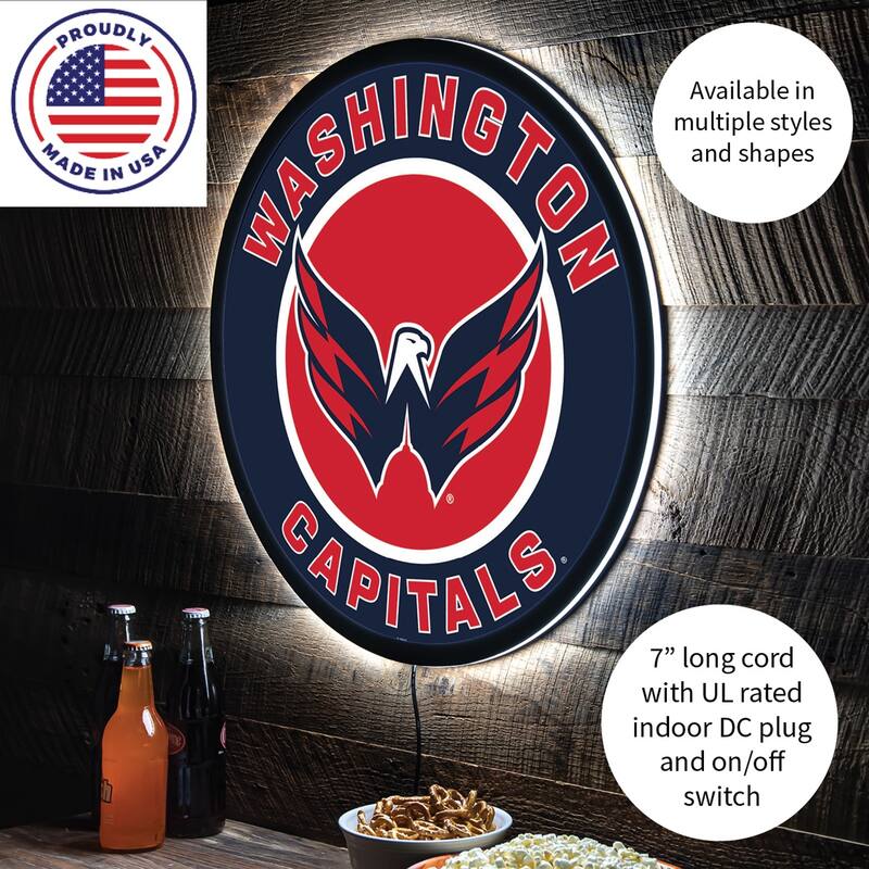 Washington Capitals LED Lighted Sign