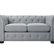 preview thumbnail 18 of 26, Corvus Aleksis Tufted Chesterfield Loveseat Sofa
